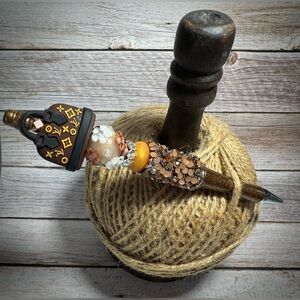 Fancy Designer Beaded Pen with FREE refill